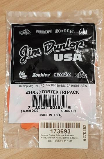 Dunlop Plectrums, Musique & Instruments, Enlèvement, Neuf, Guitare électrique