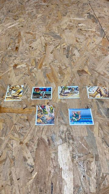 Street fighter 2 stickers 1991 beschikbaar voor biedingen