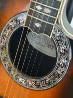 "Prachtige Ovation Custom Legend 1869 gitaar", Enlèvement, Comme neuf, Guitare Western ou Guitare Folk, Avec valise
