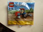 lego kleine tractor met ploeg NIEUW polybag, Ensemble complet, Lego, Enlèvement ou Envoi, Neuf