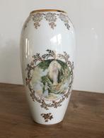 Porcelaine de Limoges. L'Apparition de Lourdes. Doré. France, Enlèvement ou Envoi