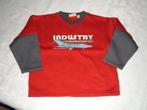 3Suisses Sweater V- hals Industry rood maat 126, Kinderen en Baby's, Gebruikt, 3Suisses, Trui of Vest, Ophalen of Verzenden