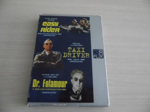 EASY RIDER      TAXI DRIVER     DR.FOLAMOUR, CD & DVD, DVD | Aventure, Comme neuf, Coffret, Tous les âges, Enlèvement ou Envoi