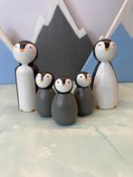 Pegdolls familie pinguïn, Verzamelen, Poppenhuizen en Toebehoren, Verzenden, Zo goed als nieuw, Popje