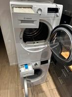 Bosch Serie 6 Wasmachine + Serie 4 Droogkast warmtepomp, Electroménager, 85 à 90 cm, Chargeur frontal, Enlèvement, Utilisé