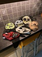 6 maskers halloween, Ophalen, Zo goed als nieuw, Feestartikel