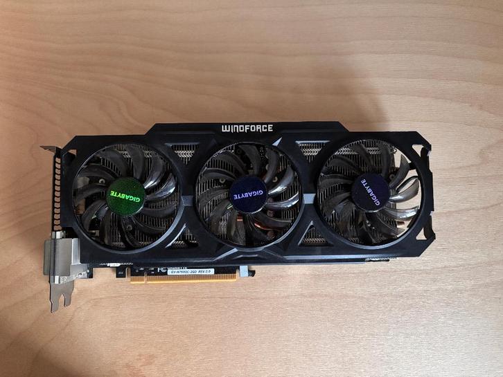 Gigabyte GeForce GTX 760 Windforce OC 2GB GV-N760OC-2GD 2.0, Computers en Software, Videokaarten, Zo goed als nieuw, Nvidia, PCI-Express 3.0