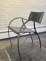 Set van 8 design stoelen, Ophalen, Gebruikt, Zwart, Vijf, Zes of meer stoelen