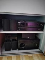 Onkyo 5.1 ht r558 compleet met luidsprekers etc, Gebruikt, 70 watt of meer, 5.1-systeem, Ophalen