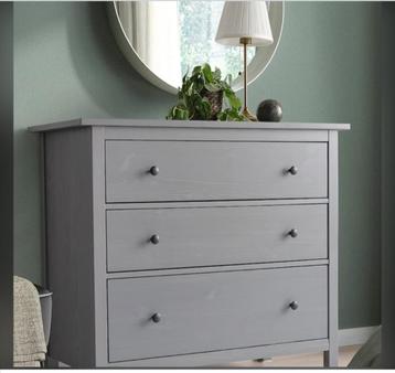 Commode tiroir  ikea, 3 ou 4 tiroirs, 25 à 50 cm, Comme neuf, 100 à 150 cm
