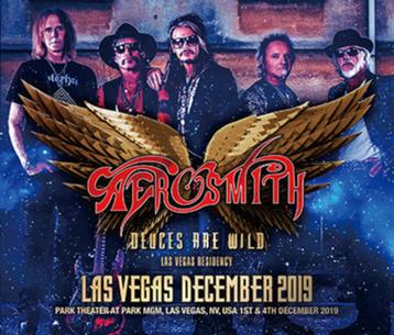 4 CD's AEROSMITH - Live Las Vegas 2019