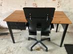Bureau + stoel, Huis en Inrichting, Bureaus, Ophalen, Zo goed als nieuw, Bureau