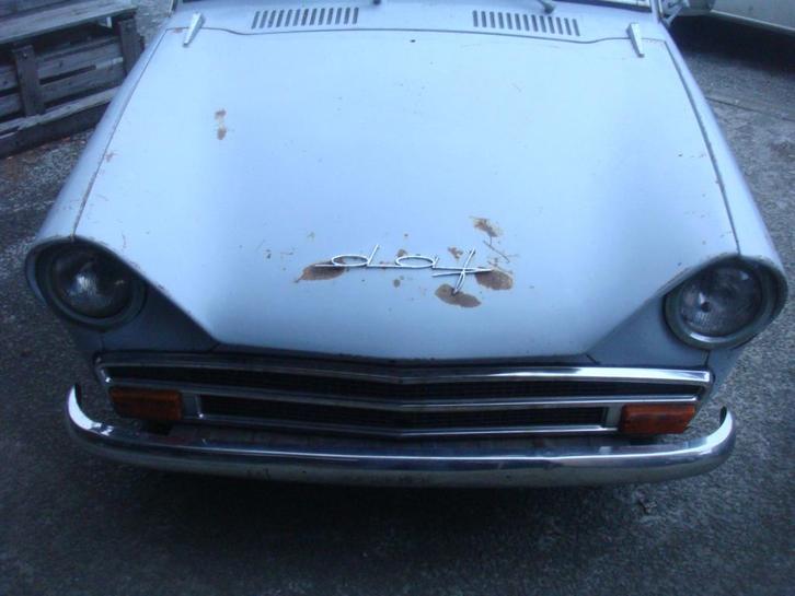 750cc Daffodil uit 1965, Auto's, Oldtimers, Particulier, Daf, Zilver of Grijs, Overige kleuren, Kunstmatig leder, Achterwielaandrijving