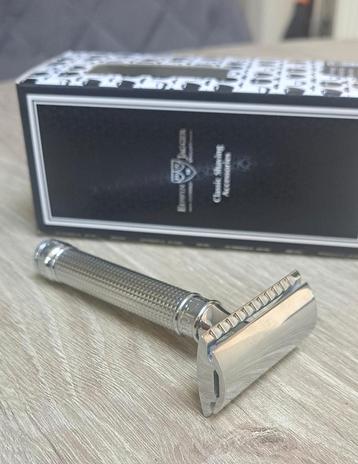 Edwin Jagger 3D diamond - Safety Razor - Scheermes, Enlèvement ou Envoi