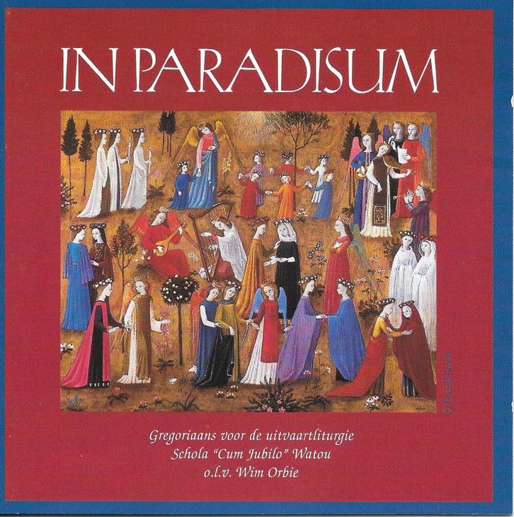 In Paradisium  Gregoriaans uitvaartliturgie Schola Watou (cd, Cd's en Dvd's, Cd's | Religie en Gospel, Ophalen of Verzenden