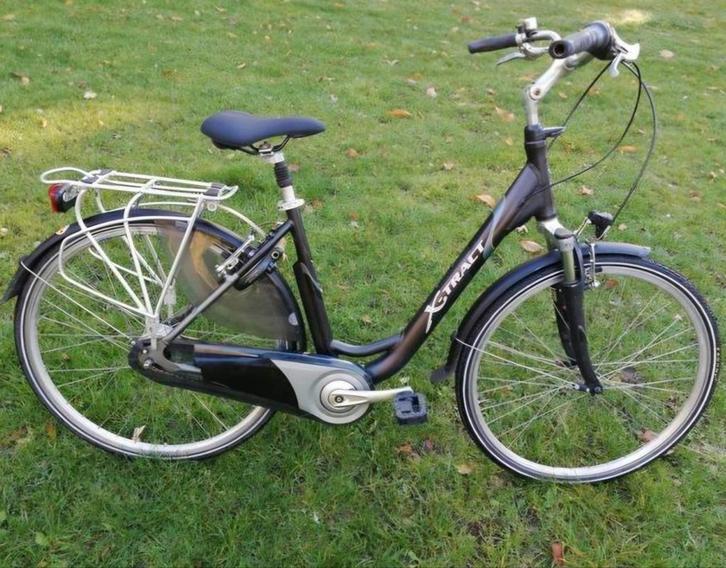 Damesfiets X-TRACT met 2 Axa sleutels, Fietsen en Brommers, Fietsen | Dames | Damesfietsen, Zo goed als nieuw, Versnellingen, Ophalen