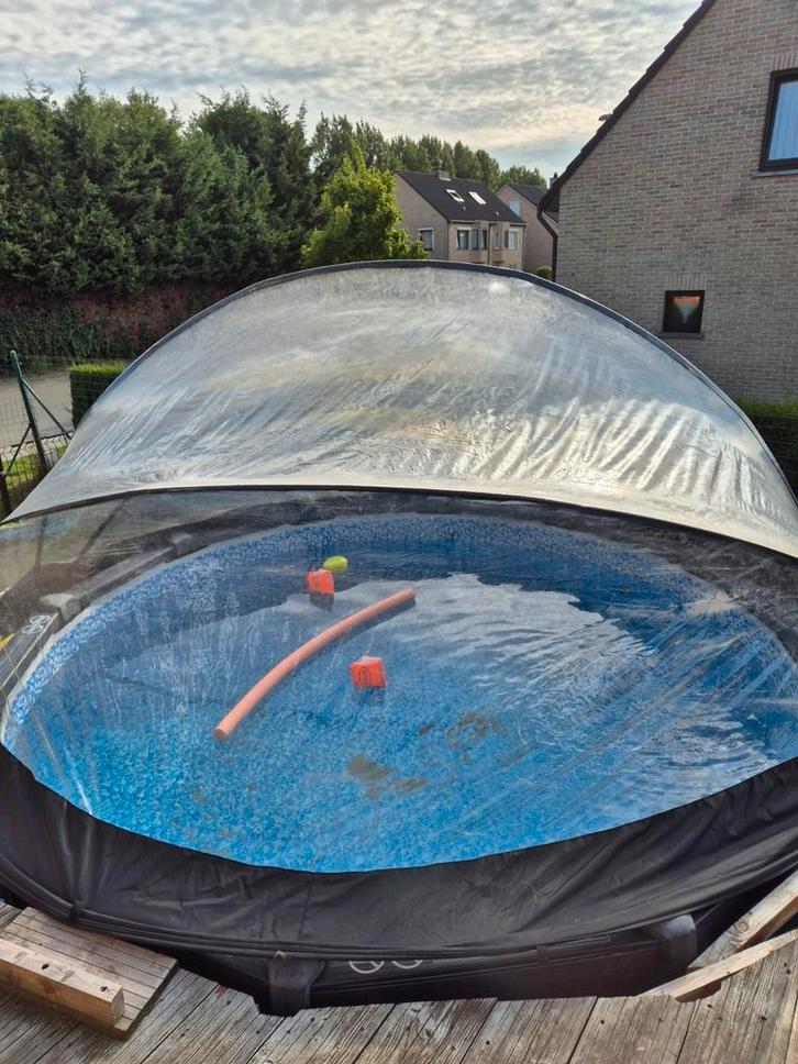 Zwembad 3m66 op 1m22 met filterpomp en uv filter, Tuin en Terras, Zwembaden, Zo goed als nieuw, Ophalen of Verzenden
