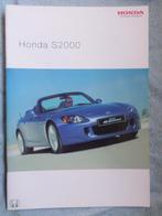 Honda S2000 S2K S 2000 facelift 2004 Brochure, Honda, Ophalen of Verzenden