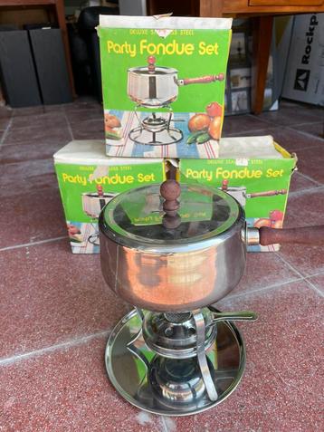 Fondue set | Fondue kit disponible aux enchères