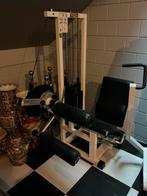 Technogym sitting leg curl r.o.m, Sport en Fitness, Ophalen, Gebruikt, Buik, Krachtstation