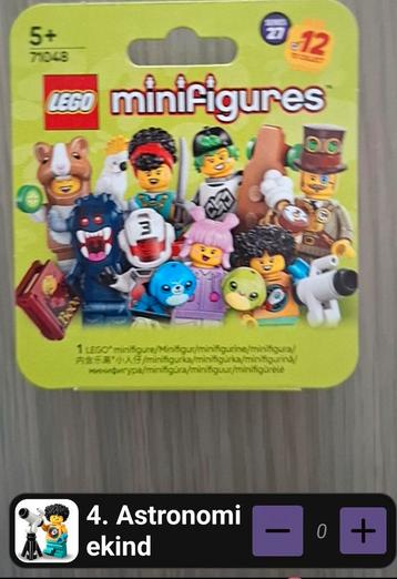 Lego minifig serie 27 Astronomiekind beschikbaar voor biedingen