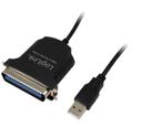 Logilink usb to parallel cable, Computers en Software, Pc- en Netwerkkabels, Ophalen, Zo goed als nieuw