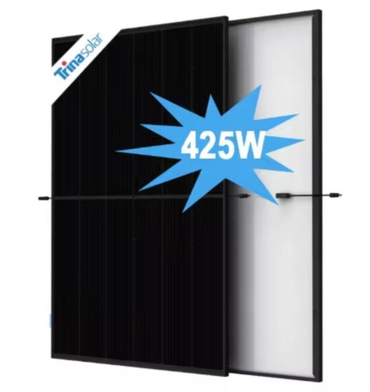 Panneaux photovoltaïques Trina 425 W - Full Black, Doe-het-zelf en Bouw, Overige Doe-Het-Zelf en Bouw, Nieuw, Ophalen of Verzenden