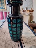 Scheurich West Germany vaas 261-42, Prisma decor (42 cm), Ophalen, Zo goed als nieuw, Blauw