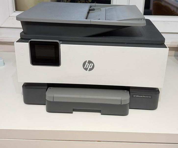 HP OfficeJet Pro 9014 — Multifunctioneel Wi-Fi — Instant Ink, Computers en Software, Printers, Gebruikt, Printer, Inkjetprinter