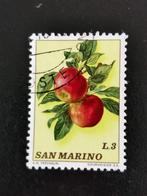 Saint-Marin 1973 - fruits - pommes, Affranchi, Enlèvement ou Envoi