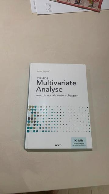 Karel Neels - Inleidng Multivariate analyse