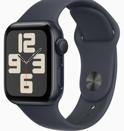 Apple Watch SE (2e generatie) - NIEUW, Handtassen en Accessoires, Smartwatches, Nieuw, iOS, Zwart, GPS, Ophalen of Verzenden