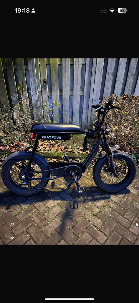 Fatbike Phatfour flb, Fietsen en Brommers, Elektrische fietsen, Zo goed als nieuw, Overige merken, Ophalen