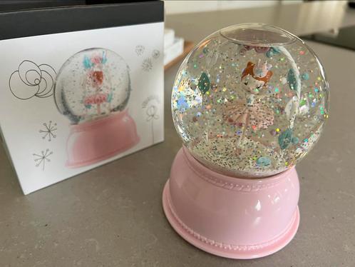 Ballerina nachtlichtje met sneeuw-effect (nieuwstaat), Huis en Inrichting, Lampen | Tafellampen, Minder dan 50 cm, Kunststof, Ophalen of Verzenden