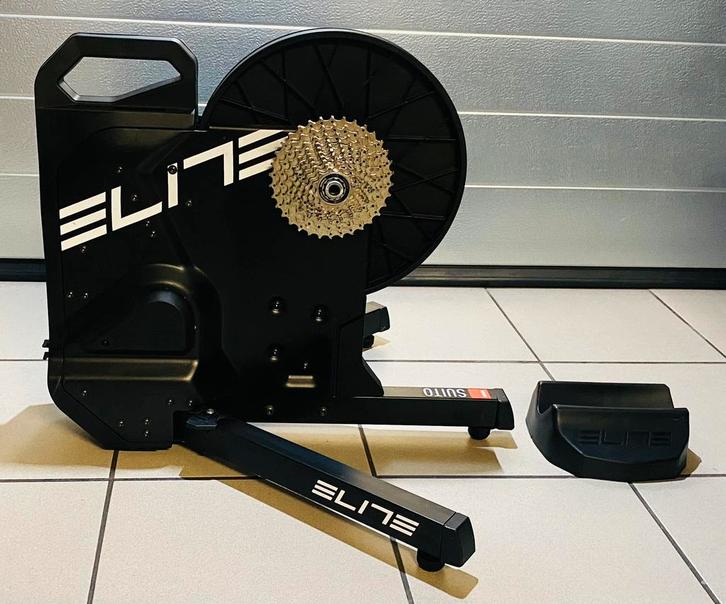 Elite Suito trainer incl cassettes shimano 10T & 11T, Sports & Fitness, Cyclisme, Comme neuf, Enlèvement
