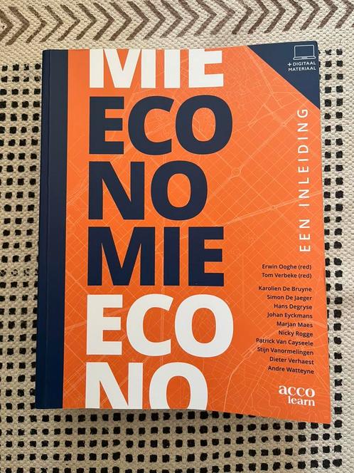 Erwin Ooghe - Economie, een inleiding, Boeken, Schoolboeken, Zo goed als nieuw, Economie, Ophalen of Verzenden