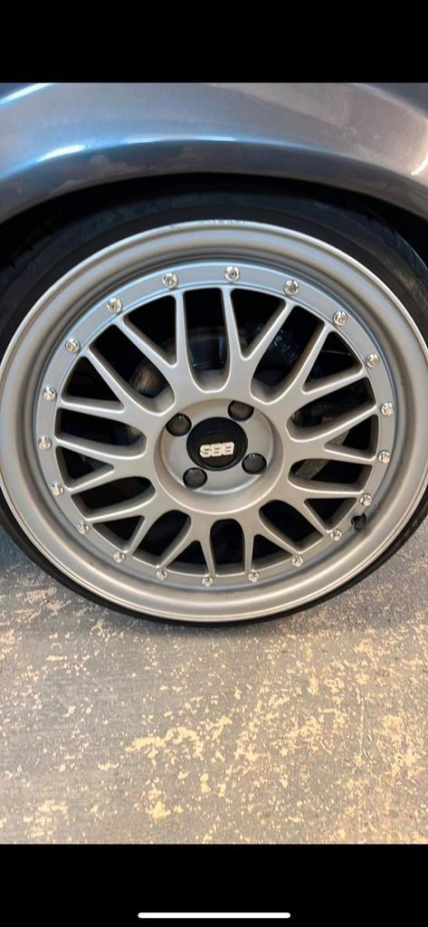 Bbs Lm 17inch 4x100 replica, Auto-onderdelen, Banden en Velgen, Band(en), Ophalen