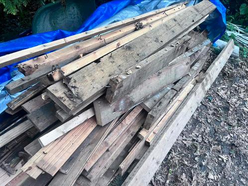 Gedroogd brandhout/sloophout, Tuin en Terras, Brandhout, Overige houtsoorten, Minder dan 3 m³, Ophalen
