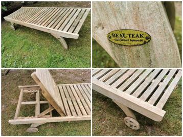 Teak ligbed beschikbaar voor biedingen