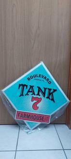 Enseigne publicitaire originale Tank 7 bière (neuve dans son, Panneau, Plaque ou Plaquette publicitaire, Autres marques, Enlèvement ou Envoi