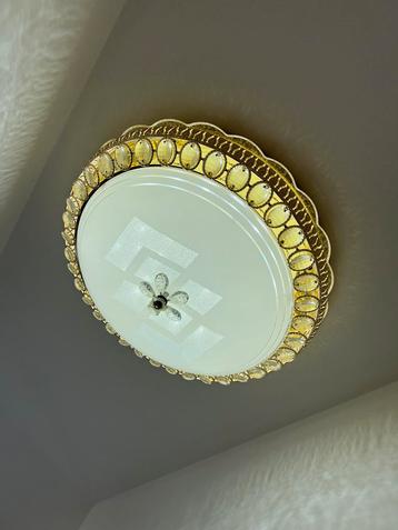 Luxe LED Plafondlampen – Set van 6 stuks - goud beschikbaar voor biedingen