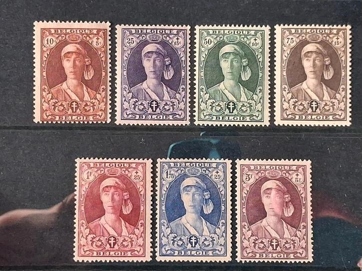 België OBP 326-332 postfris jaar 1931, Postzegels en Munten, Postzegels | Europa | België, Postfris, Postfris, Ophalen of Verzenden