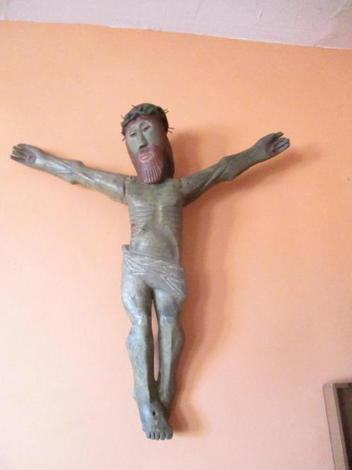 Corpus Christi/Fête-Dieu Hout 1e helft 17e Eeuw Lat. Amerika, Antiek en Kunst, Kunst | Niet-Westerse kunst, Ophalen