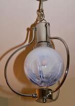 Authentique et magnifique lampe suspendue Murano design, Utilisé, Enlèvement ou Envoi, 50 à 75 cm, Autres matériaux