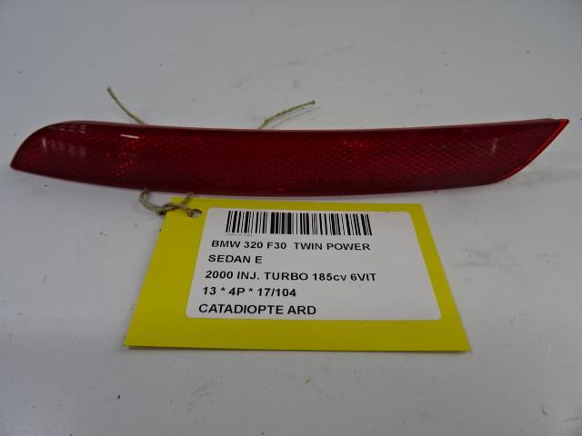 REFLECTOR RECHTS BMW 3 serie (F30) (01-2011/10-2018), Auto-onderdelen, Verlichting, BMW, Gebruikt