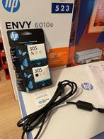 All in one printer HP Envy 6010e zelden gebruikt, Ingebouwde Wi-Fi, Faxen, HP, Inkjetprinter