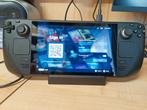 Steamdeck + official steam docking station + charger, Games en Spelcomputers, Spelcomputers | Overige, Ophalen, Zo goed als nieuw