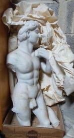 Statue sculpture Marbre blanc 19 eme, Ophalen