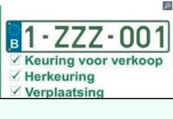 Ophalingen met zz platen ruime regio Mechelen op afspraak  beschikbaar voor biedingen
