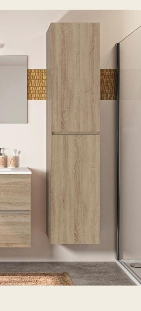 Allibert badkamerzuil, Huis en Inrichting, Badkamer | Badkamermeubels, Zo goed als nieuw, (Half)hoge kast, 150 tot 200 cm, Minder dan 50 cm